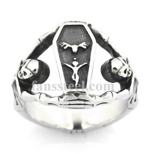 FSR14W80 Hercules skull Ring 